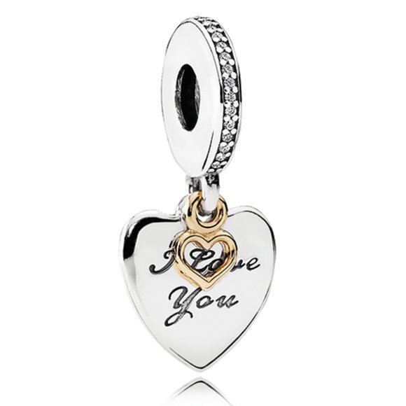 Pandora Love You Forever Dangle Charm - Picture 1 of 7